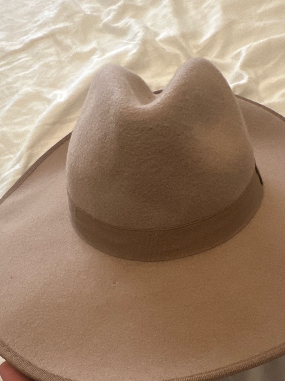 a new day Wool Fedora Hat in Beige